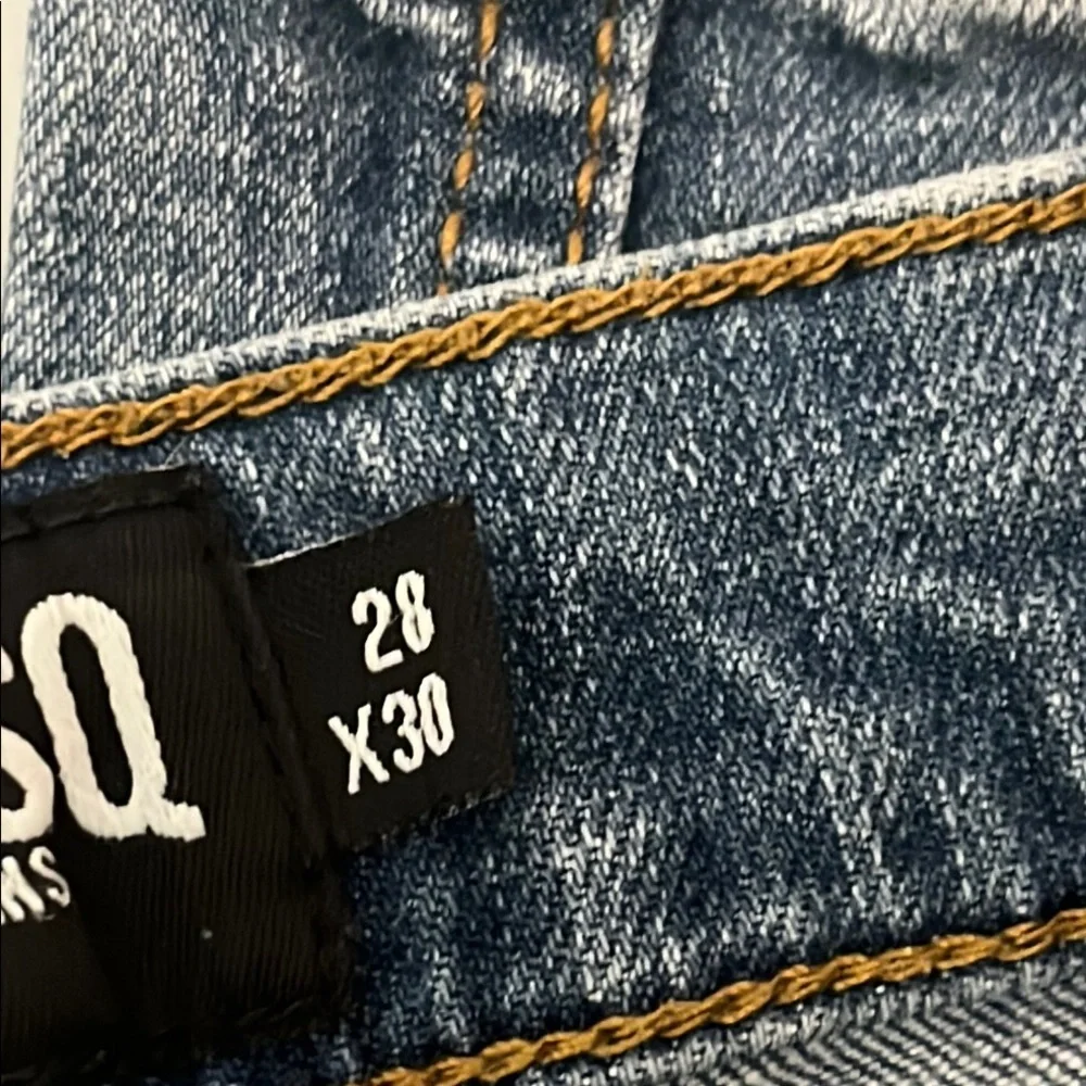 RSQ Blue Slim Straight Jeans Classic Style